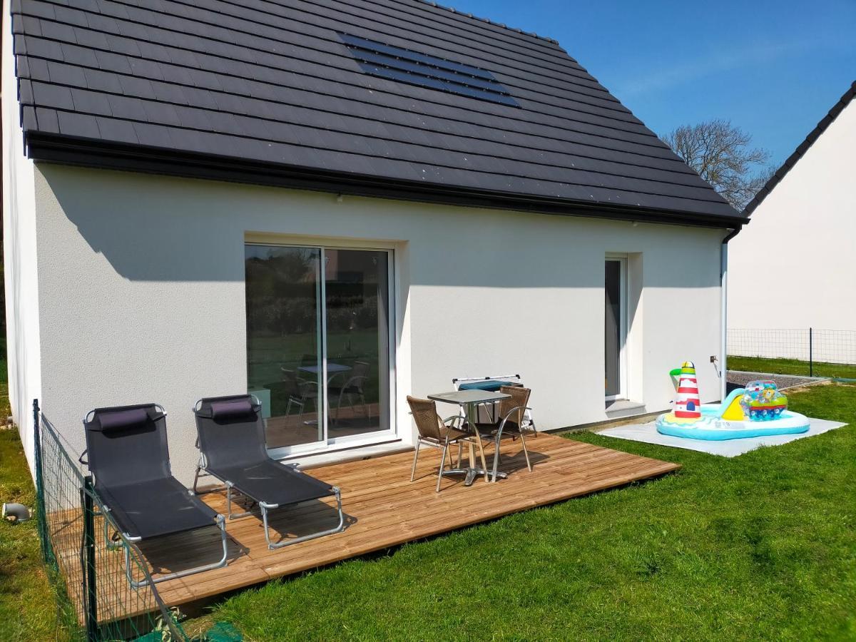 Maison Individuelle Neuve Plein Pied Avec Terrasse Et Jardin Clos 10Minutes A Pied De La Plage Quiberville Eksteriør bilde